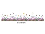 Ay872 Wall Stickers Wallsticker Hedge Purple Flower - Image 4