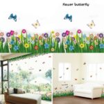 Flower Wall Stickers DIY Door Decor Butterfly Art Vinyl Decal Colors Kids Room - Image 9
