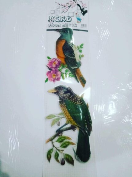 SPARROW BIRDS WALL DECORATION STICKERS ( 2 IN ONE PACK )