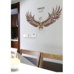 New Style Eagle Decoration Mural Cool Library Office Restaurant Wall Stickers [SK9154] - Image 7