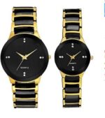 2021 Brand Luxury Hot Sale Automatic Couples Watch Steel Material Black Gold Watchband Leisure Man Mechanical Watches whfrbkf1e-2 - Image 2