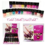 Matte Effetc Nail Polish pack of 6 pec rendom colors - Image 3