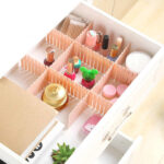 4 Piece Drawer Divider Panel Drawer Divider Home Underwear Socks Storage Organizer Drawer Divider Grid Organizer  drfrgyv1d-1 - Image 2