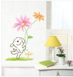 Wall Interior Wall Deco Sticker Happy Flower (SWST-14) - Image 3