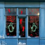 Zombie Hand Decal Good Multipurpose Eye-catching Window Decal Vivid Halloween Zombie Hand Wall Window Stickers Zombie Hand Decal - Image 10