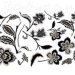 RoomMates Jazzy Jacobean Peel and Stick Wall Decals size 50x70 ay7041 - Image 5