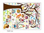 xl8192 Tree Wall Sticker For Kids Bedroom Cartoon Plane Diy Window Decor Poster Home Decorative Plant Mural Art Wallpapaer - Image 3
