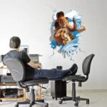 Cartoon Ice Age 3D Wall Decals, Children's Room Nursery Removable Wall Stickers ay9254 - Image 6