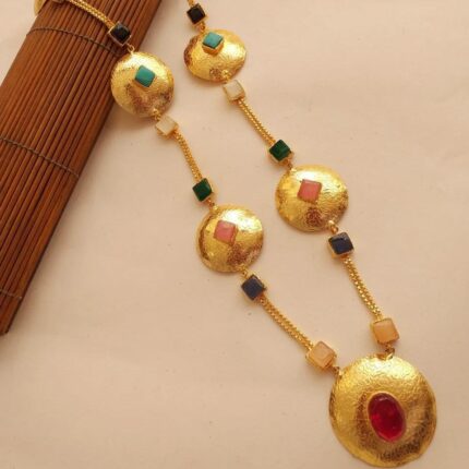 Chain gold plated mala ejeption