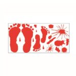 Zombie Hand Decal Good Multipurpose Eye-catching Window Decal Vivid Halloween Zombie Hand Wall Window Stickers Zombie Hand Decal - Image 4