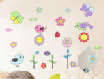 cute animal wall sticker, removable, transparent, children's room wall sticker - Image 6