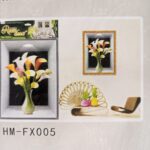 3D Aweosome flower Chinese Style Flower Classical Vase Wall Sticker - Image 20