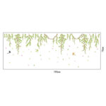 Hanging Leaf Twigs Wallpaper Decorative Room Wall Stickers XL AY9085 - Image 3