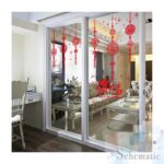 New Year's Eve decoration Spring Festival couplets seamless design wall stickers - Image 2