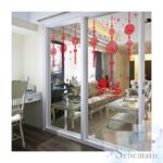 New Year's Eve decoration Spring Festival couplets seamless design wall stickers - Image 4