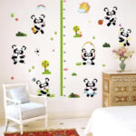 Sk9048 Cute Panda Wall Sticker - Image 6