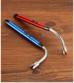 Metal Windproof USB Charging Arc Pulse Burning Torch 360 Degree Hose Candle Gas Range Igniter - Image 5
