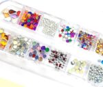 Nail Rhinestones 3D Crystal AB Clear Nail Stones Gems Pearl DIY Nail Art Decorations d12 - Image 3