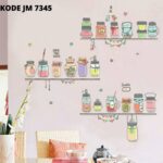 JM7345 Restaurant Self-adhesive Wall Sticker - Multi - Image 2
