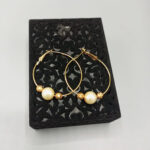 gold simple pipe Bali for girl - Image 6