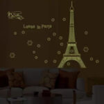 Romantic Paris Eiffel Tower Love In Pairs  Wall Stickers - Image 5