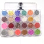 Pack of 24 shimmer dust with free eye stamp - Image 3