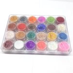 Pack of 24 shimmer dust with free eye stamp - Image 5