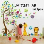 Foreign trade JM7251AB large DIY cartoon stickers children room decoration - Image 2