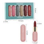 MISS ROSE 6pcs Color Long Lasting Matte Lipstick Set - Image 4