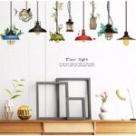 Cool Light Retro sticker SK9364 (90x60) Wall Sticker - multicolour