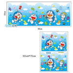 Doraemon Wall Sticker, border design size 50x70 ay7182 - Image 5