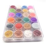 Pack of 24 shimmer dust with free eye stamp - Image 7