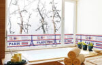AY9144  Paris Eiffel Tower List Wall Sticker Wal Stiker Dinding - Image 2