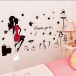 Wall stickers, fashion, beauty, stylish wallpaper, monochrome, makeover size 50x70 xls7212 - Image 6