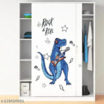 SK9361 Decorative Self Adhesive Vinyl Resuable Animal Wall Stickers - Image 4