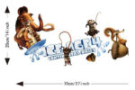 Ice Century Squirrel Elephant Wall Stickers For Kid Room Wall Decals Wall Decoration - Image 4