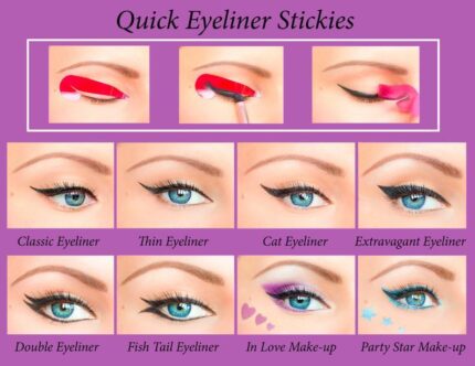 QUICK EYELINER STICKERS  80 PCS '2