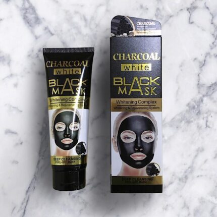 CHARCOAL WHITE BLACK MASK 60G