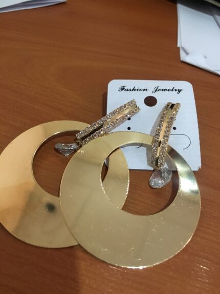 Earrings gold plated
