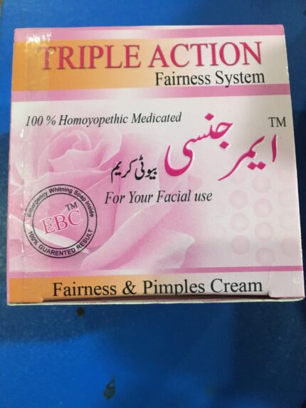 Emergency beauty cream