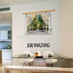 Sk9020G Screen Window Scenery Window Landscape Wall Sticker - Image 7