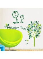 Removable paper wall decor vinyl sticker for kids room home decals happy tree sticker AY9021 - Image 4