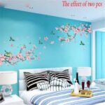 Wall Sticker Artist House Decoration Graphic Flower Petal Tree Xh917 - Image 7