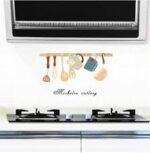 Kitchen & living room wall stickers oil and water resistant PVC/Wall sticker water and oil-proof stickers  size 60x90 nc031 - Image 2
