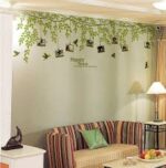 BEST OF BEST Leaves Bird Photo Frame Wall Sticker Home Decal Removable PVC Murals Wallpaper Girls Boys Kids Baby Nursery Bedroom Living Room Bathroom Kitchen Window Playroom Decor zize 60x90 xl8331 - Image 4