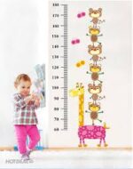 Dandy Poly Vinyl Giraffe Height Chart Wall Sticker size 60x90 ay862 - Image 2