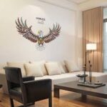 New Style Eagle Decoration Mural Cool Library Office Restaurant Wall Stickers [SK9154] - Image 4