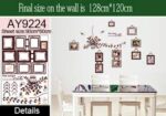 Birds Photo Frame Wall Sticker - AY9224 - Image 11