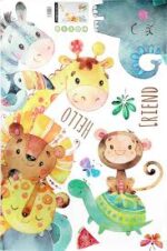 CVG Cartoon hand-painted puppy stickers children's room kindergarten room decor door stickers self-adhesive animal stickers - Image 2