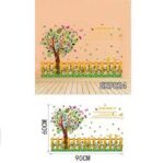 sk9024 Home decor love tree stickers for wall removable colorful wall pictures for living room - Image 11